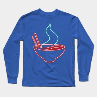 Spicy Ramen Neon Long Sleeve T-Shirt